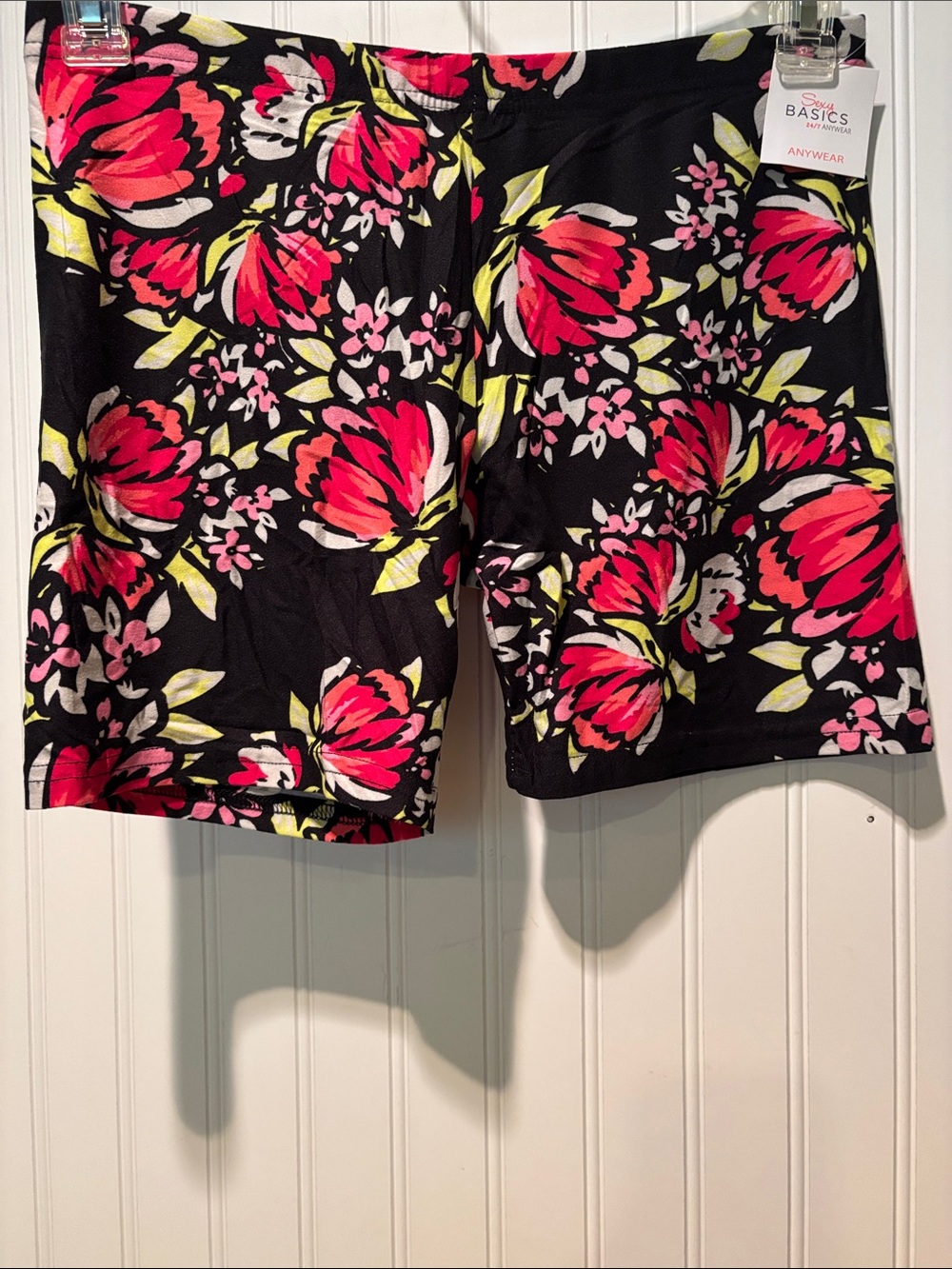NWT Sexy Basics AnyWear Women’s Active Stretch Floral Print Sz XL